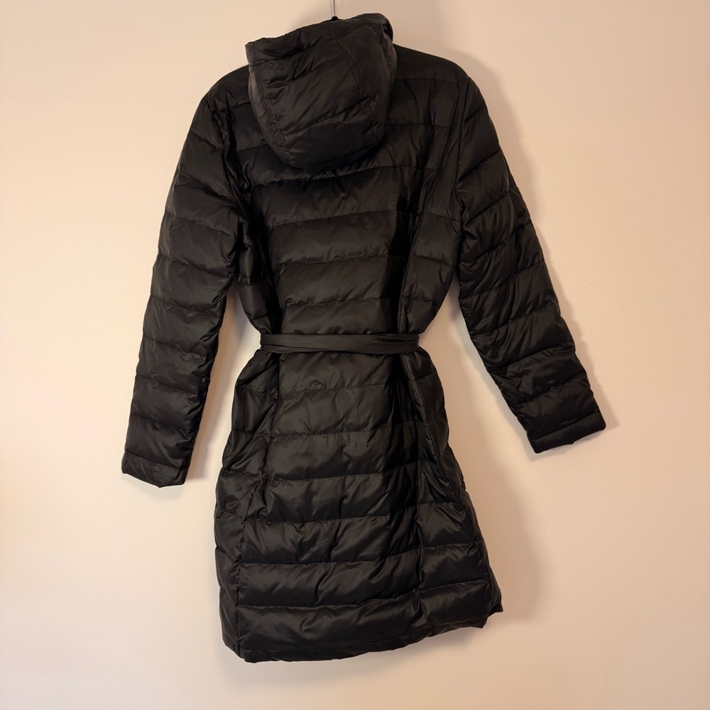 LAUREN Ralph Lauren Black Winter Down Puffer Coat with Hood Size L - Picture 2 of 8